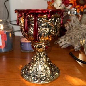 Bath and Body Works Halloween Bloody Challis 3 wick holder